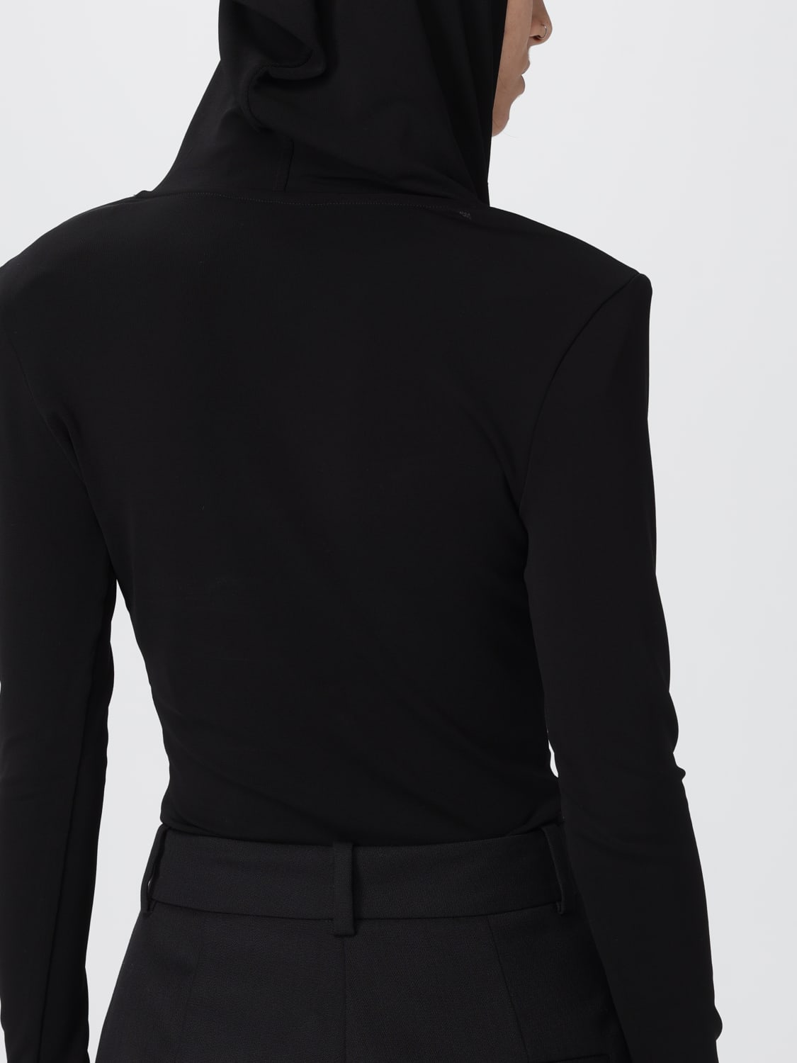 MUGLER TOP: Body femme Mugler, Noir - Img 5