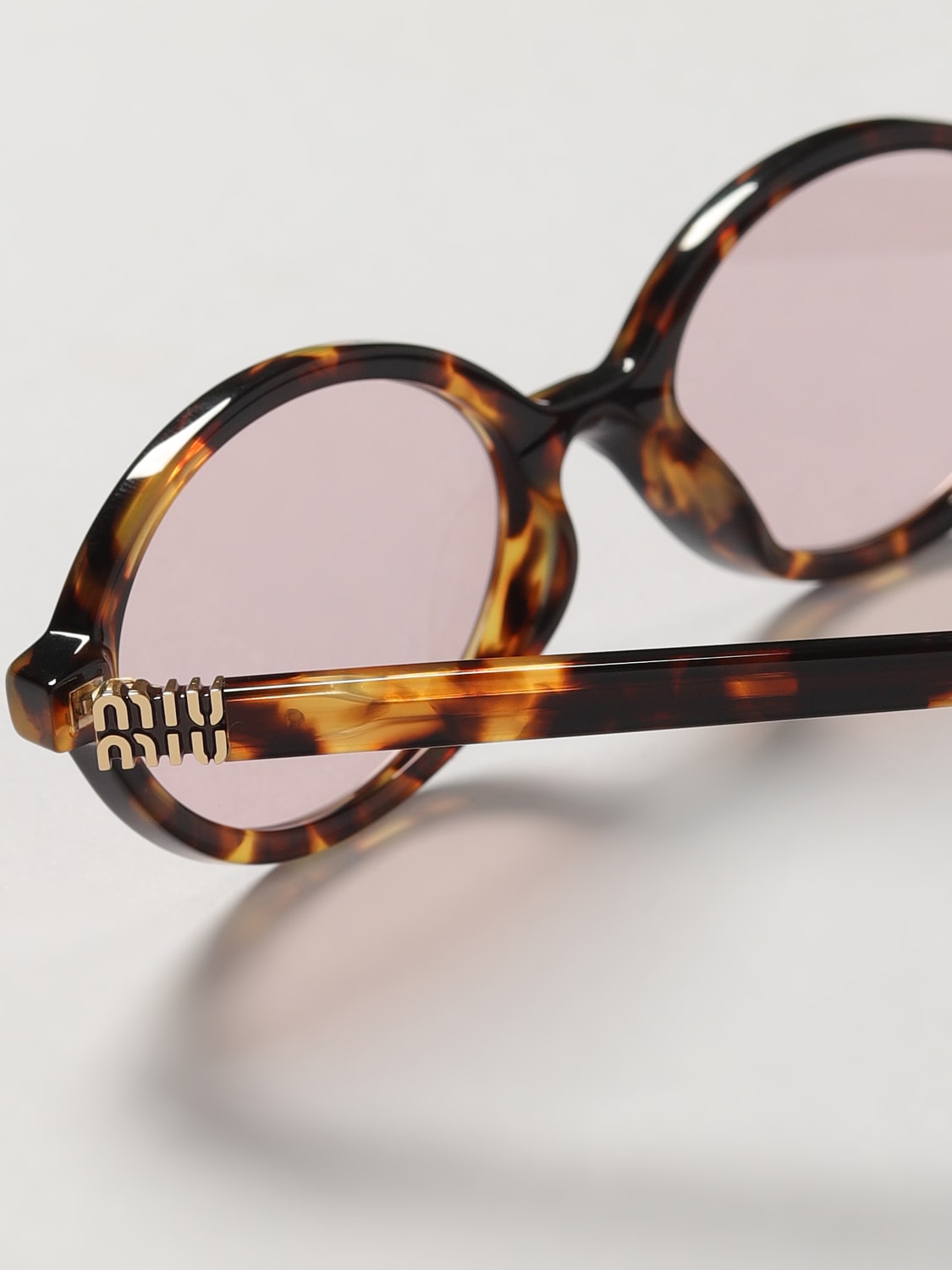 MIU MIU GAFAS DE SOL: Gafas de sol mujer Miu Miu, Miel - Img 4