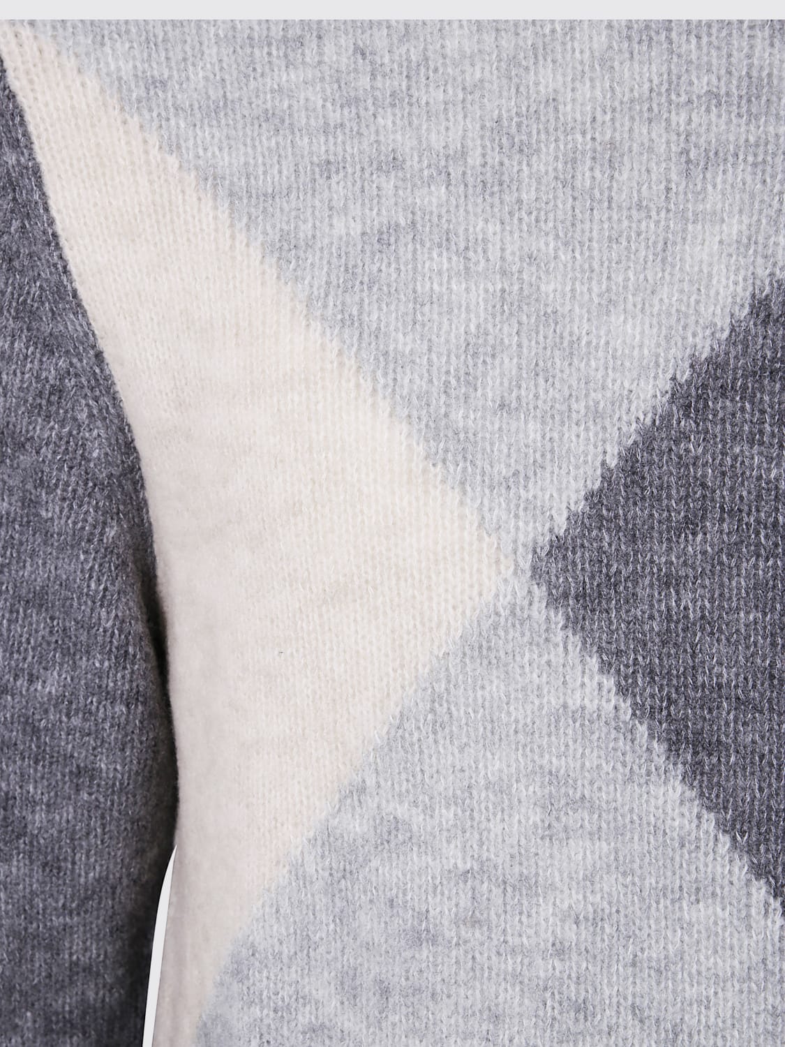 BALLANTYNE SWEATER: Sweater men Ballantyne, Grey - Img 3