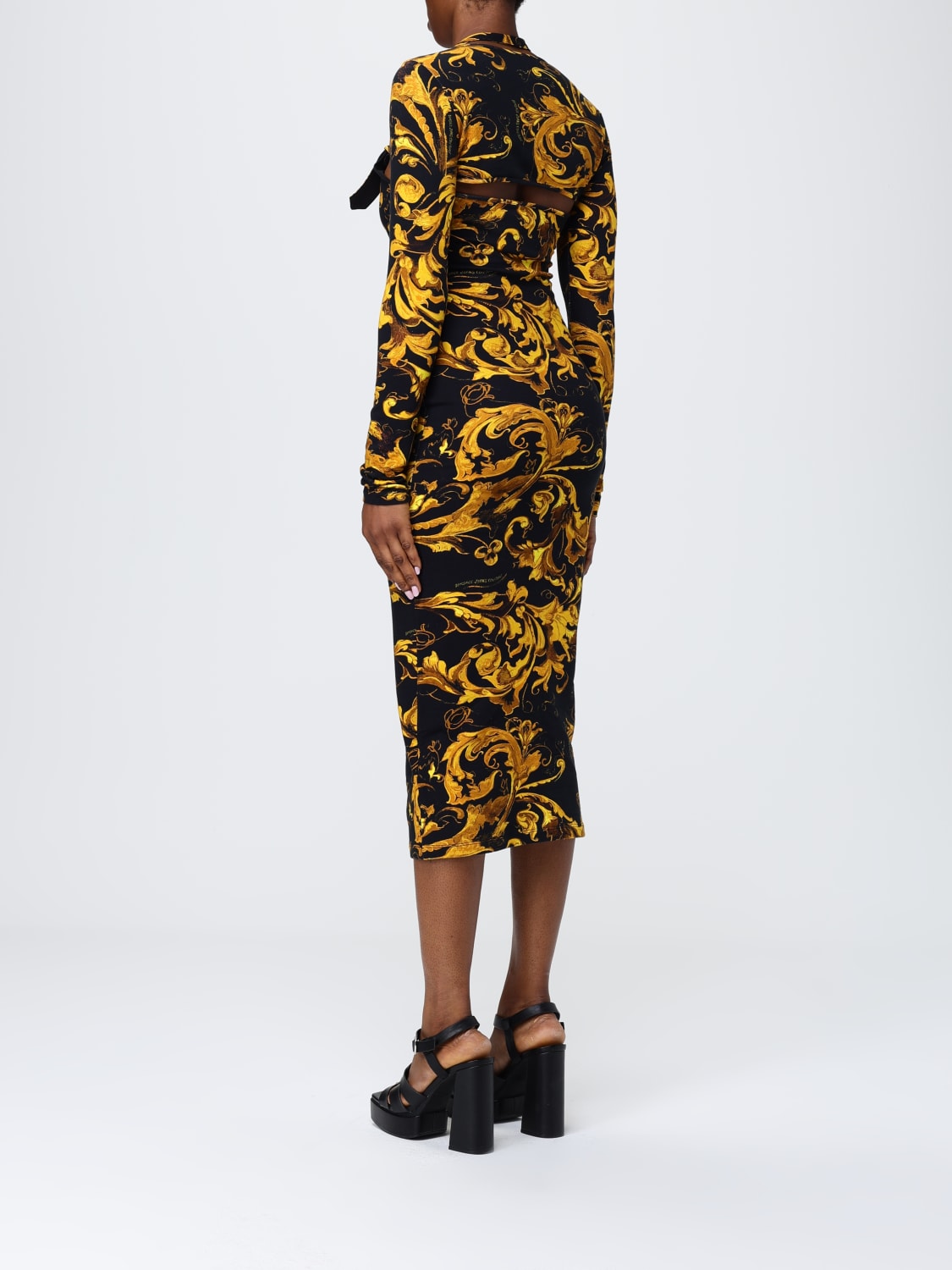 VERSACE JEANS COUTURE DRESS: Dress woman Versace Jeans Couture, Black - Img 2