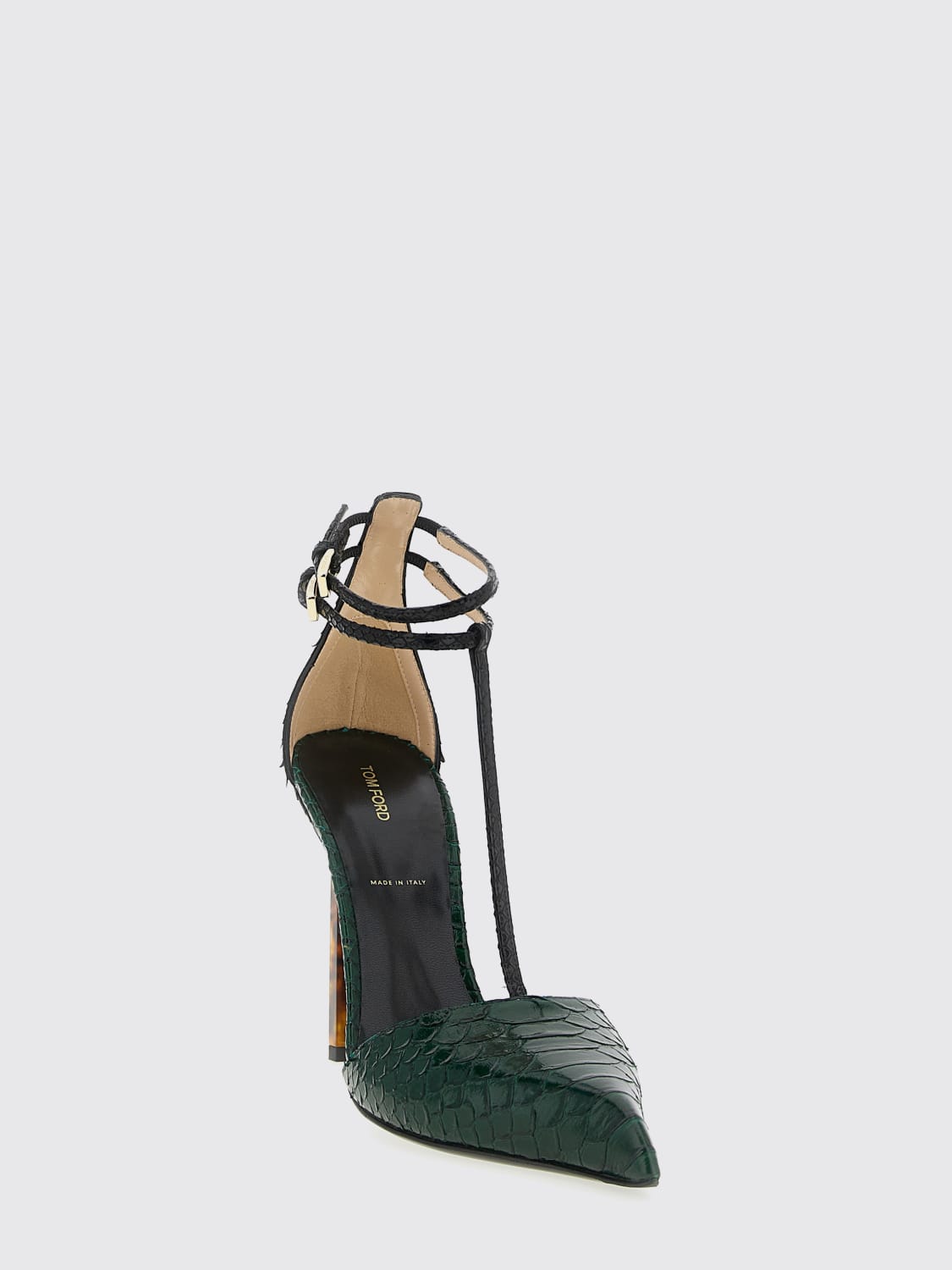 TOM FORD PUMP: High heel shoes woman Tom Ford, Green - Img 2