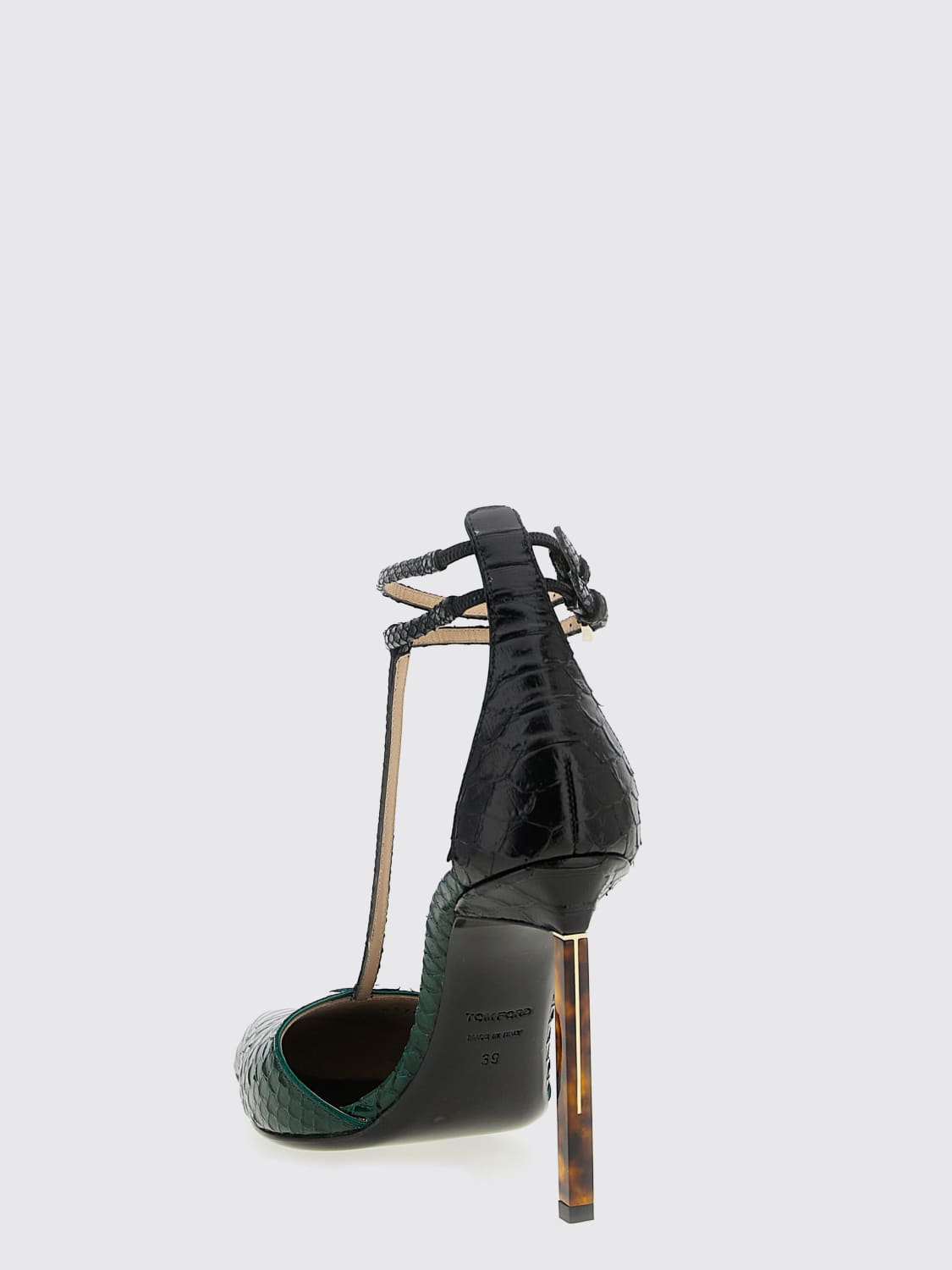 TOM FORD PUMP: High heel shoes woman Tom Ford, Green - Img 3