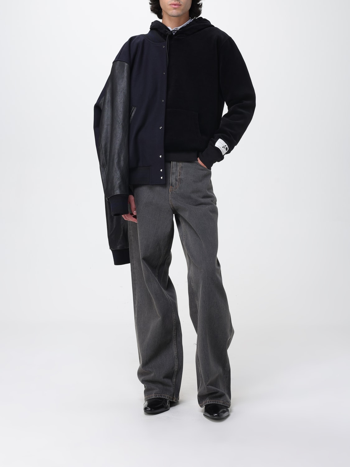 GOLDEN GOOSE JEANS: Jeans men Golden Goose, Grey - Img 2