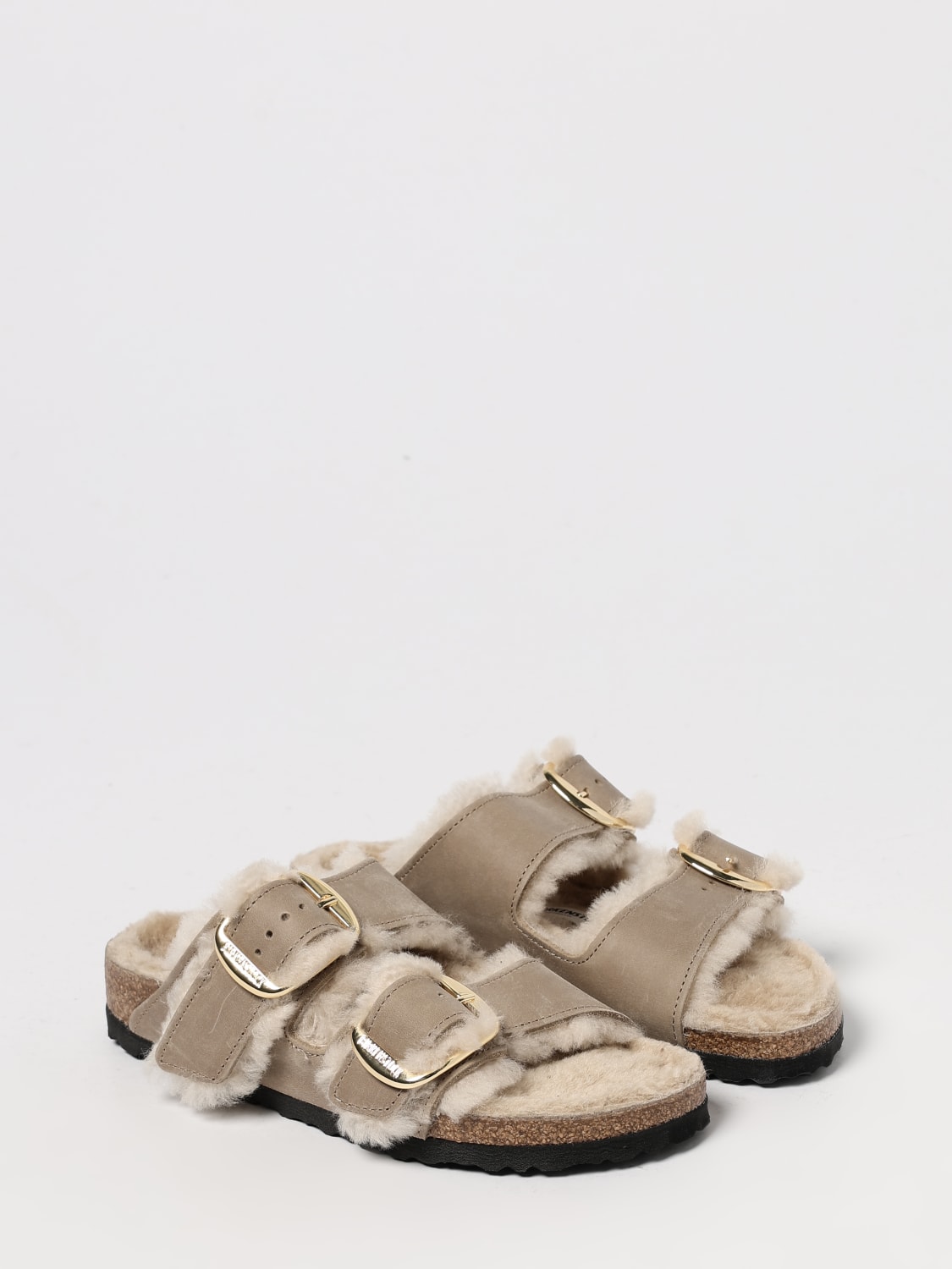 BIRKENSTOCK HEELED SANDAL: Shoes woman Birkenstock, Brown - Img 2