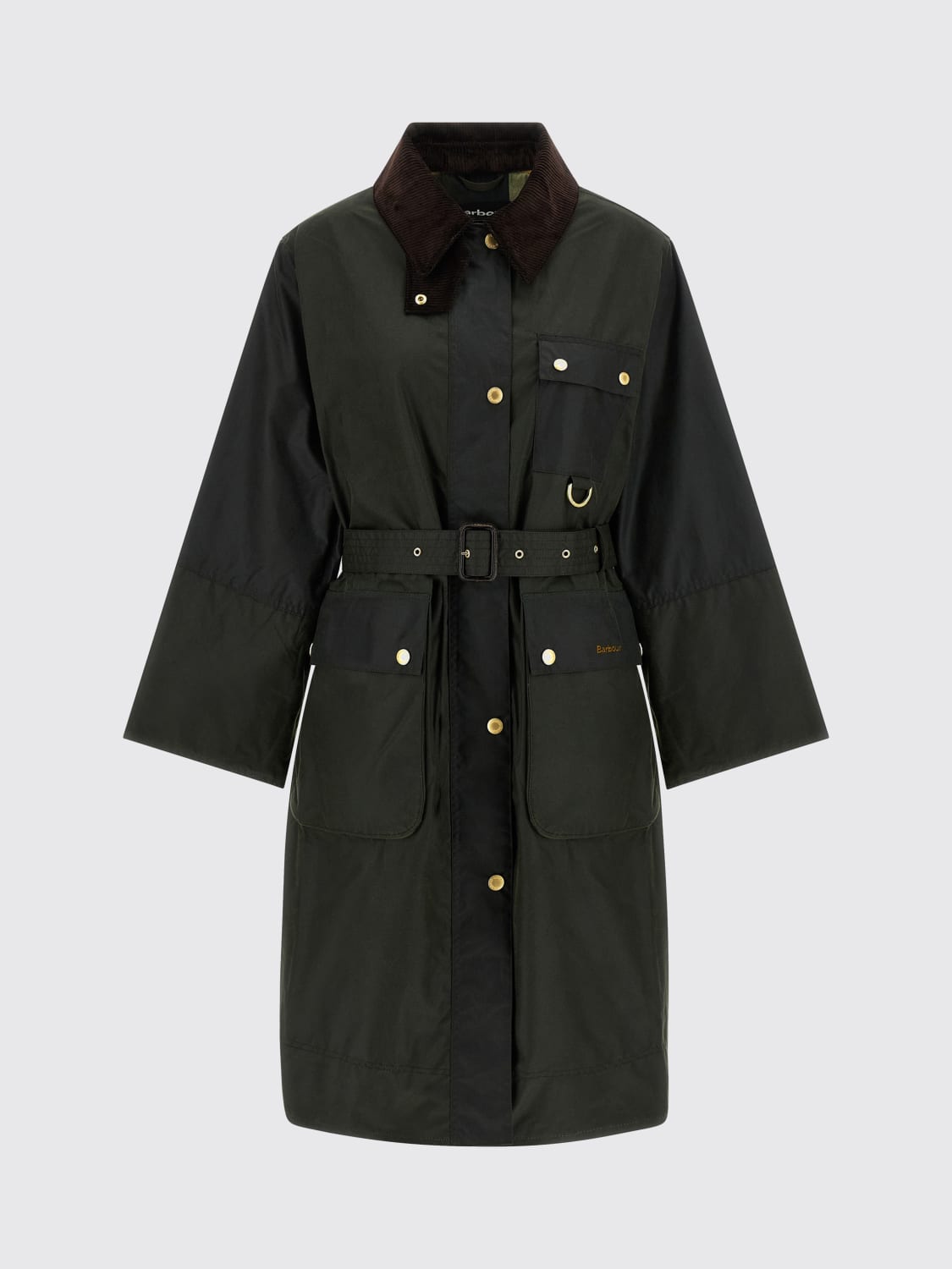 BARBOUR JACKET: Jacket woman Barbour, Green - Img 1