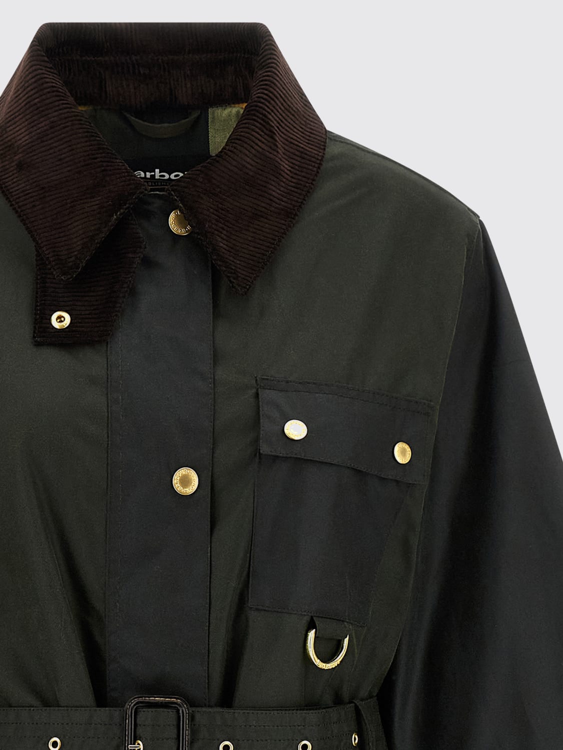 BARBOUR JACKET: Jacket woman Barbour, Green - Img 3