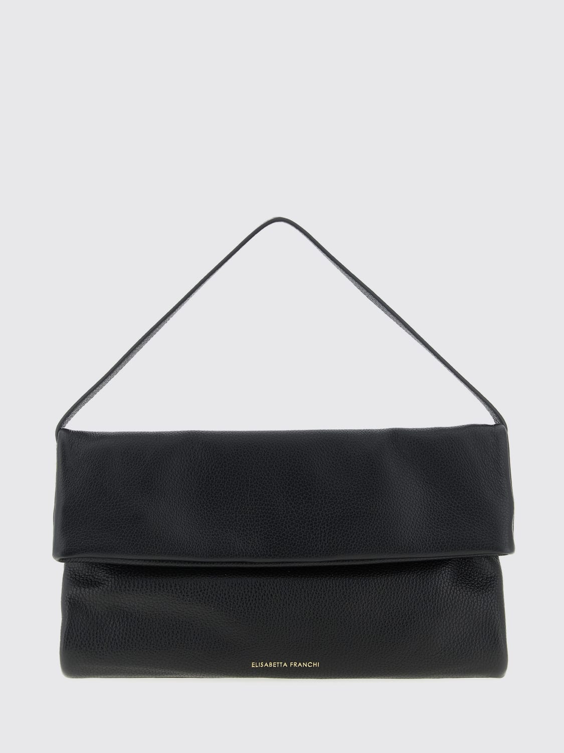 ELISABETTA FRANCHI BORSA A SPALLA: Borsa Elisabetta Franchi in pelle , Nero - Img 1