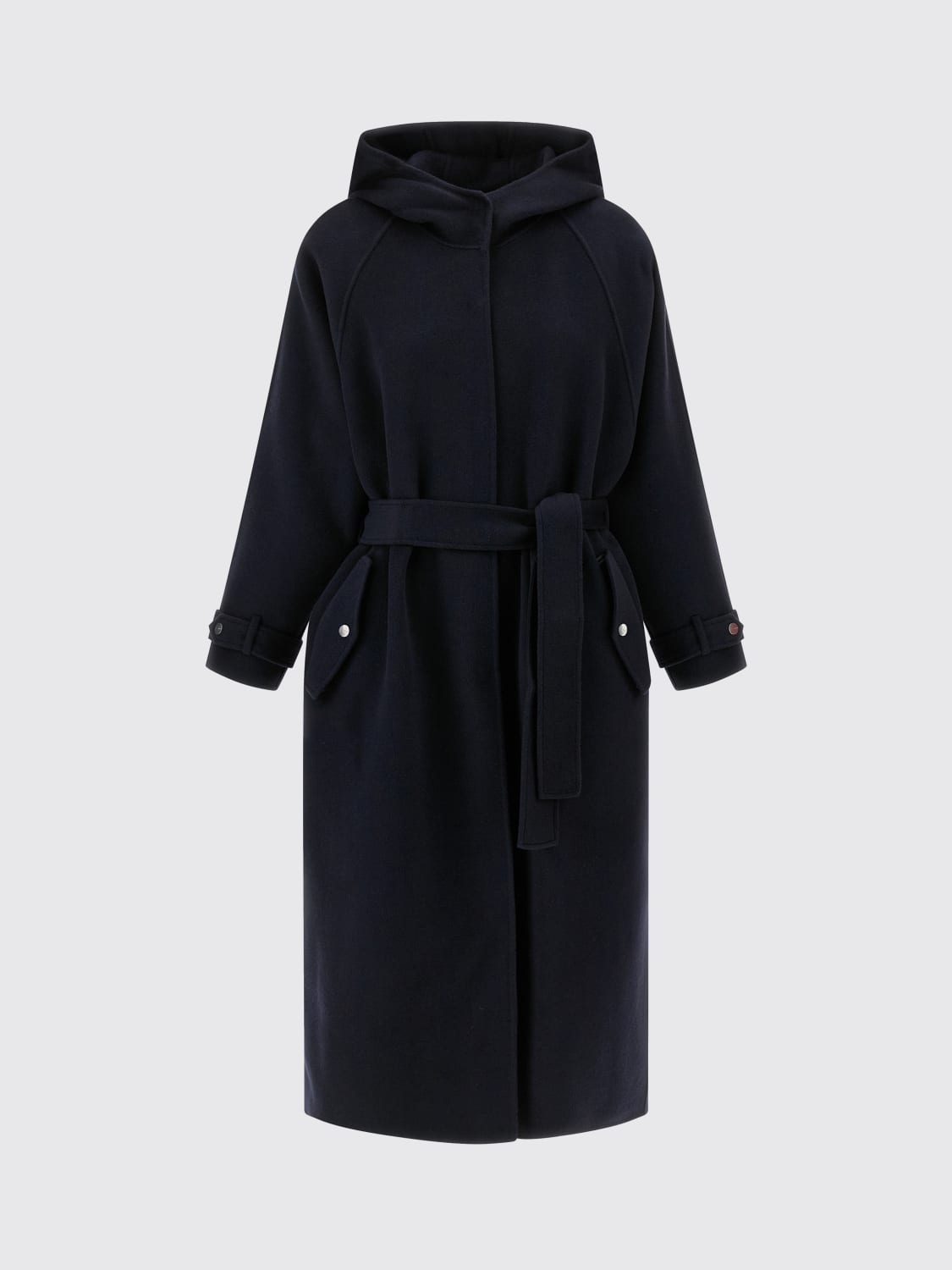 PINKO CAPPOTTO: Cappotto Pinko in misto lana , Blue - Img 1