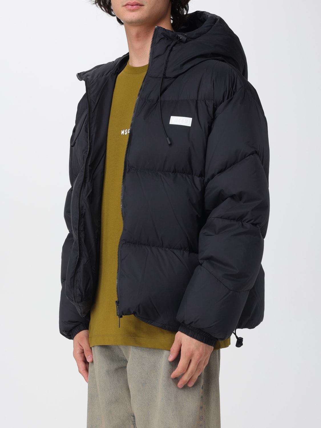 MSGM VESTE: Veste homme MSGM, Noir - Img 3