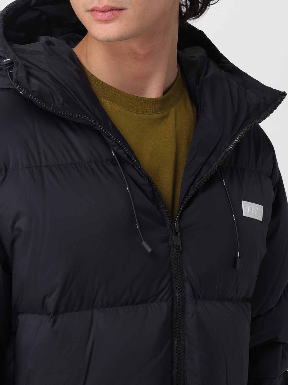 MSGM VESTE: Veste homme MSGM, Noir - Img 4