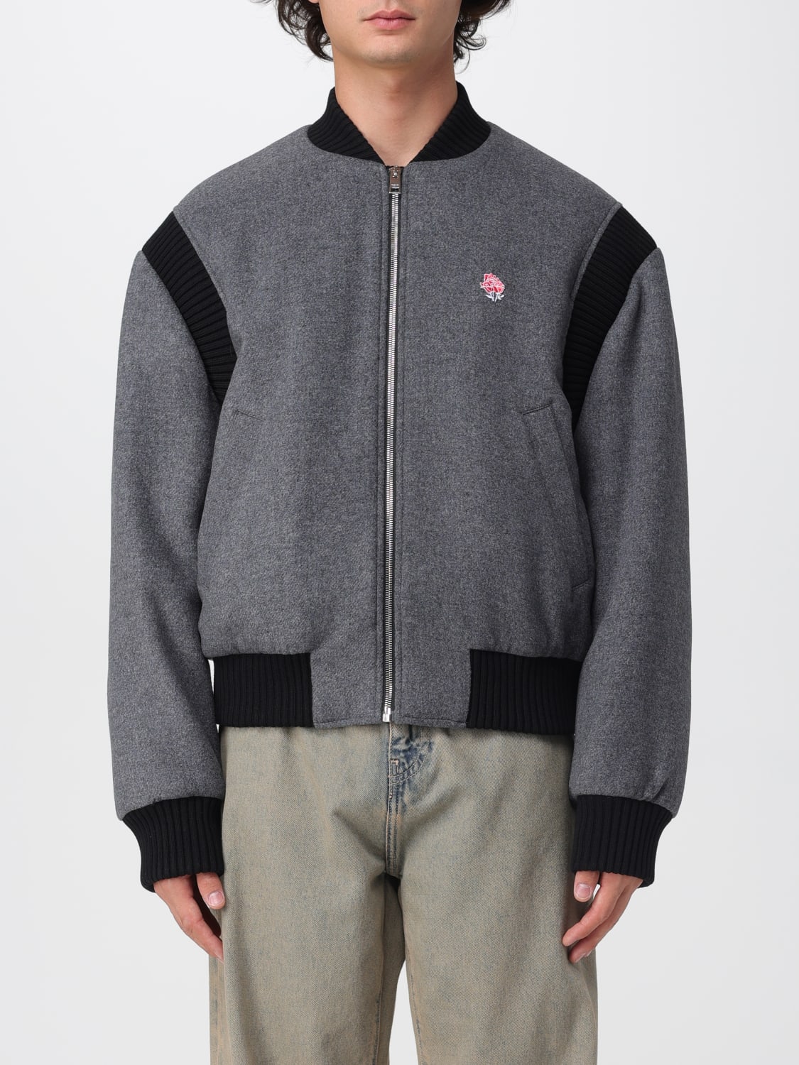 MSGM JACKET: Jacket men MSGM, Grey - Img 1