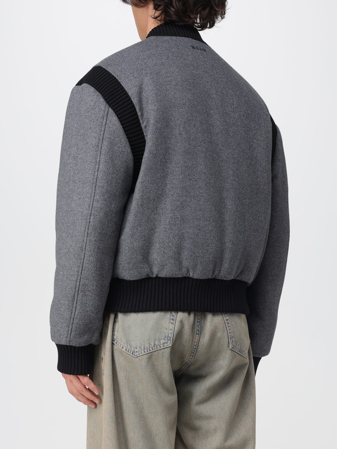 MSGM JACKET: Jacket men MSGM, Grey - Img 2