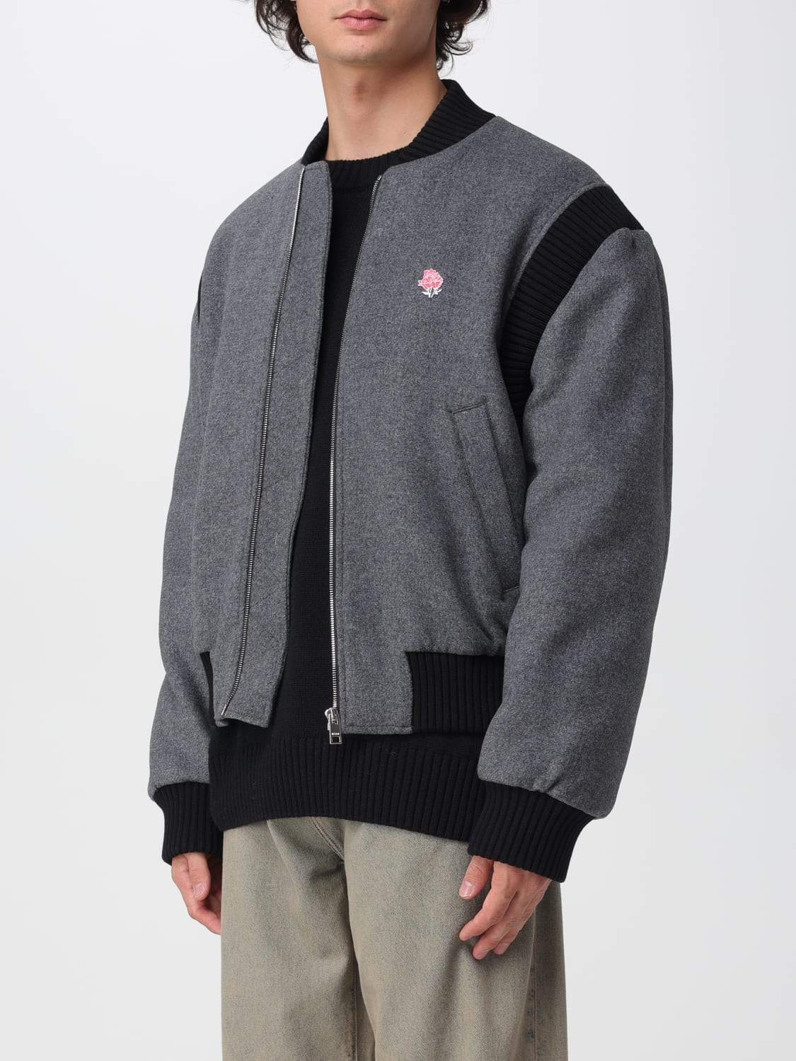 MSGM JACKET: Jacket men MSGM, Grey - Img 3