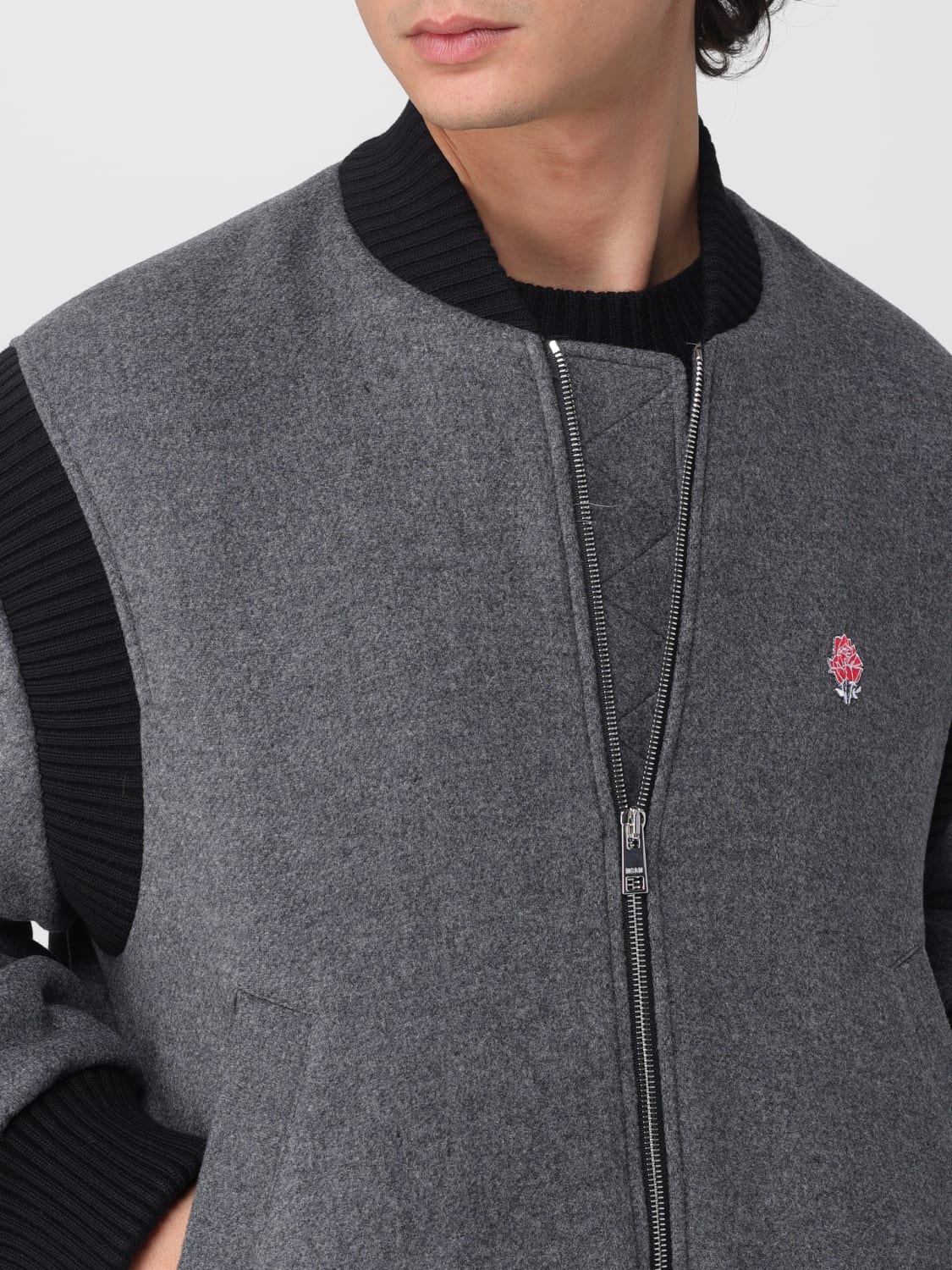 MSGM JACKET: Jacket men MSGM, Grey - Img 4