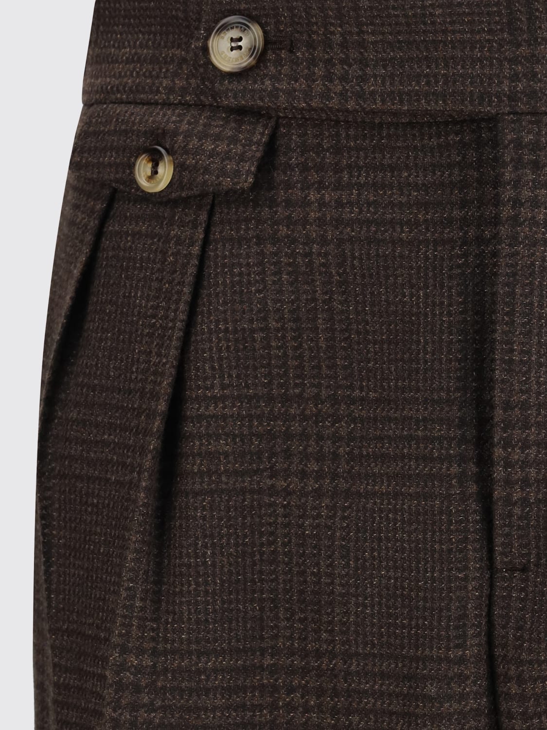 BRUNELLO CUCINELLI TRAJE: Traje hombre Brunello Cucinelli, Marrón Oscuro - Img 3