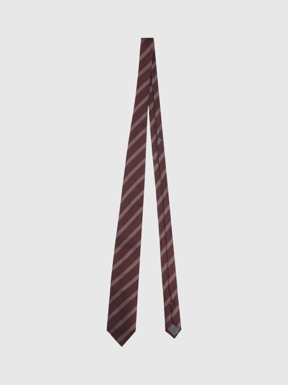 BRUNELLO CUCINELLI TIE: Tie men Brunello Cucinelli, Amaranth - Img 1