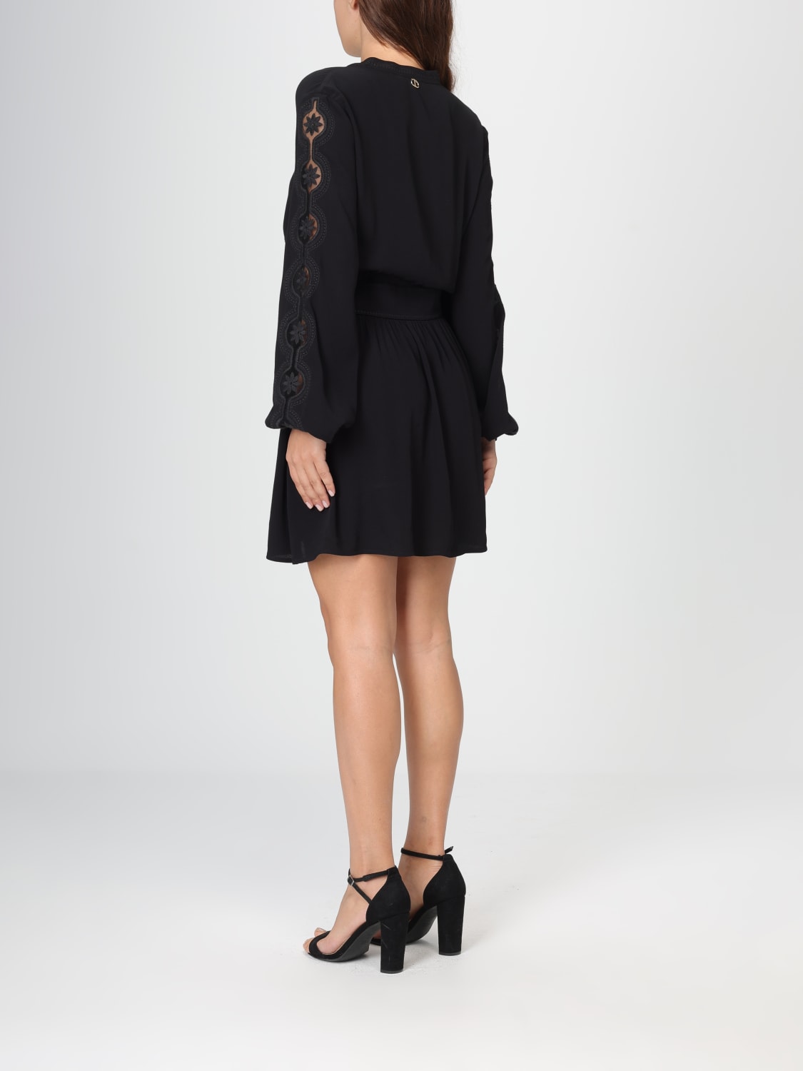 TWINSET KLEID: Kleider damen Twinset, Schwarz - Img 2