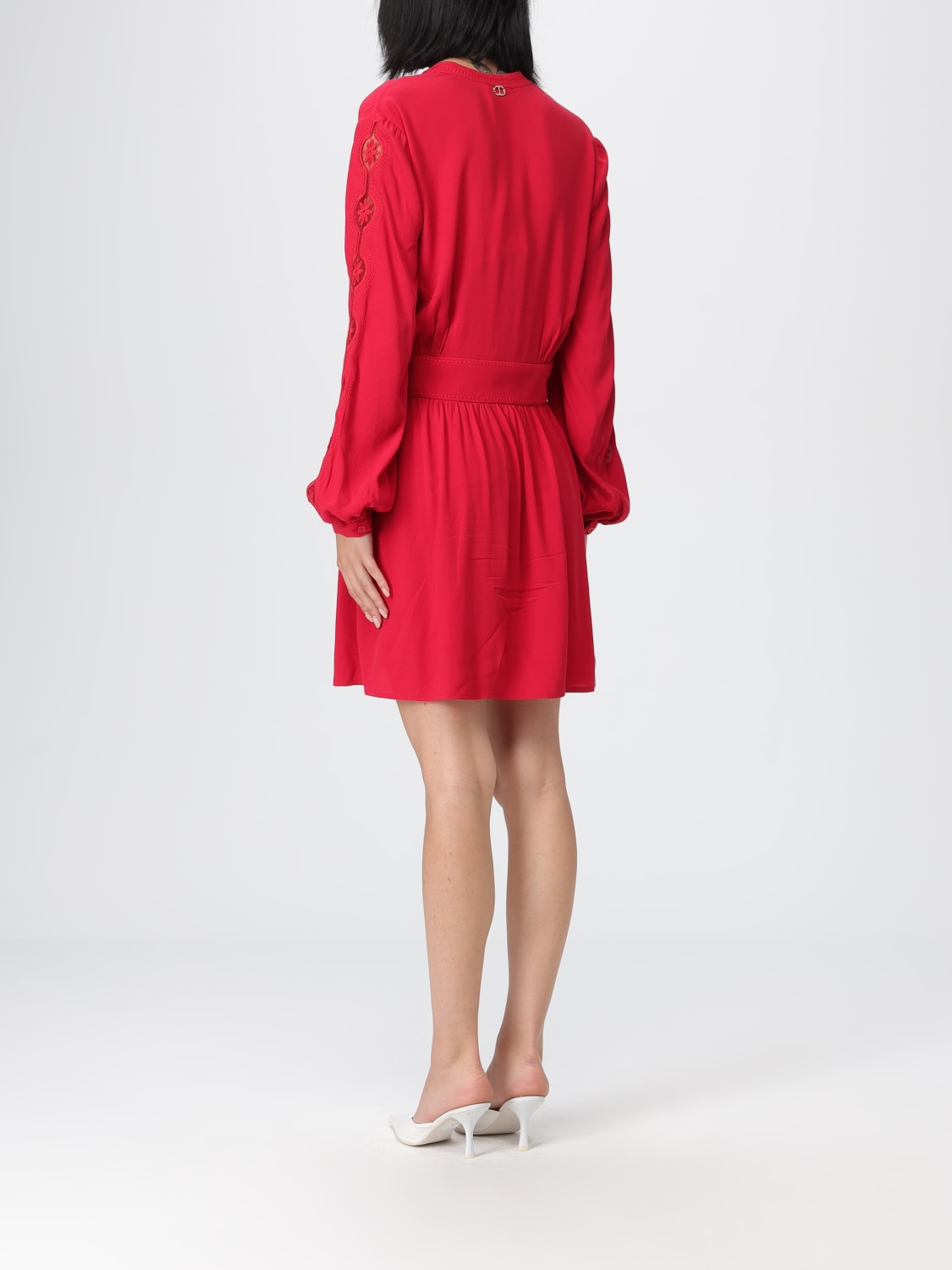 TWINSET DRESS: Dress woman Twinset, Red - Img 2
