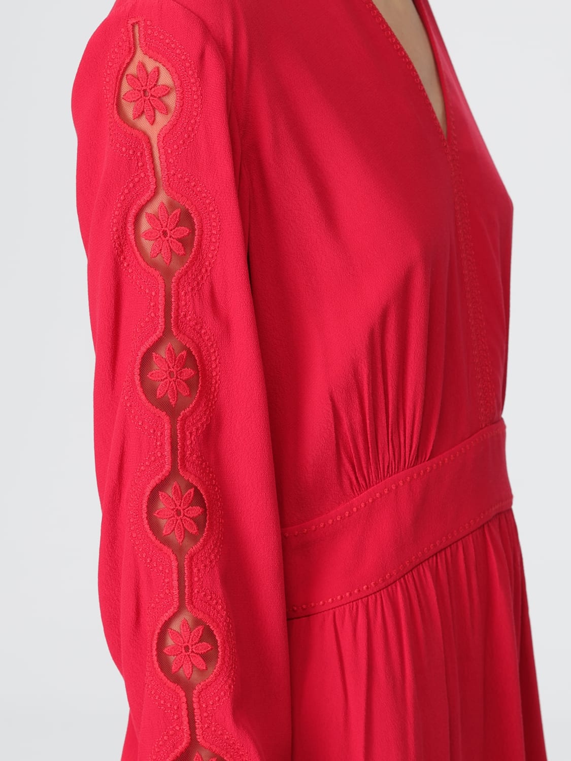 TWINSET DRESS: Dress woman Twinset, Red - Img 3