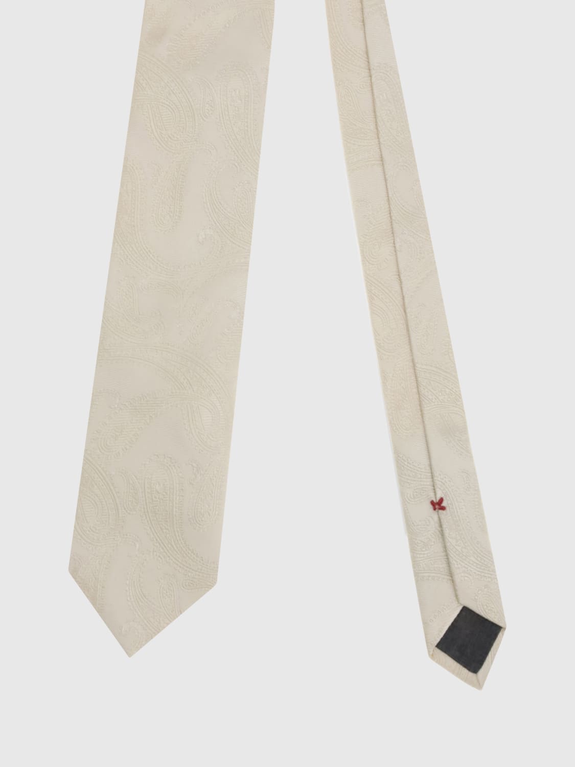 BRUNELLO CUCINELLI 타이: 타이 남성 Brunello Cucinelli, 베이지 - Img 2