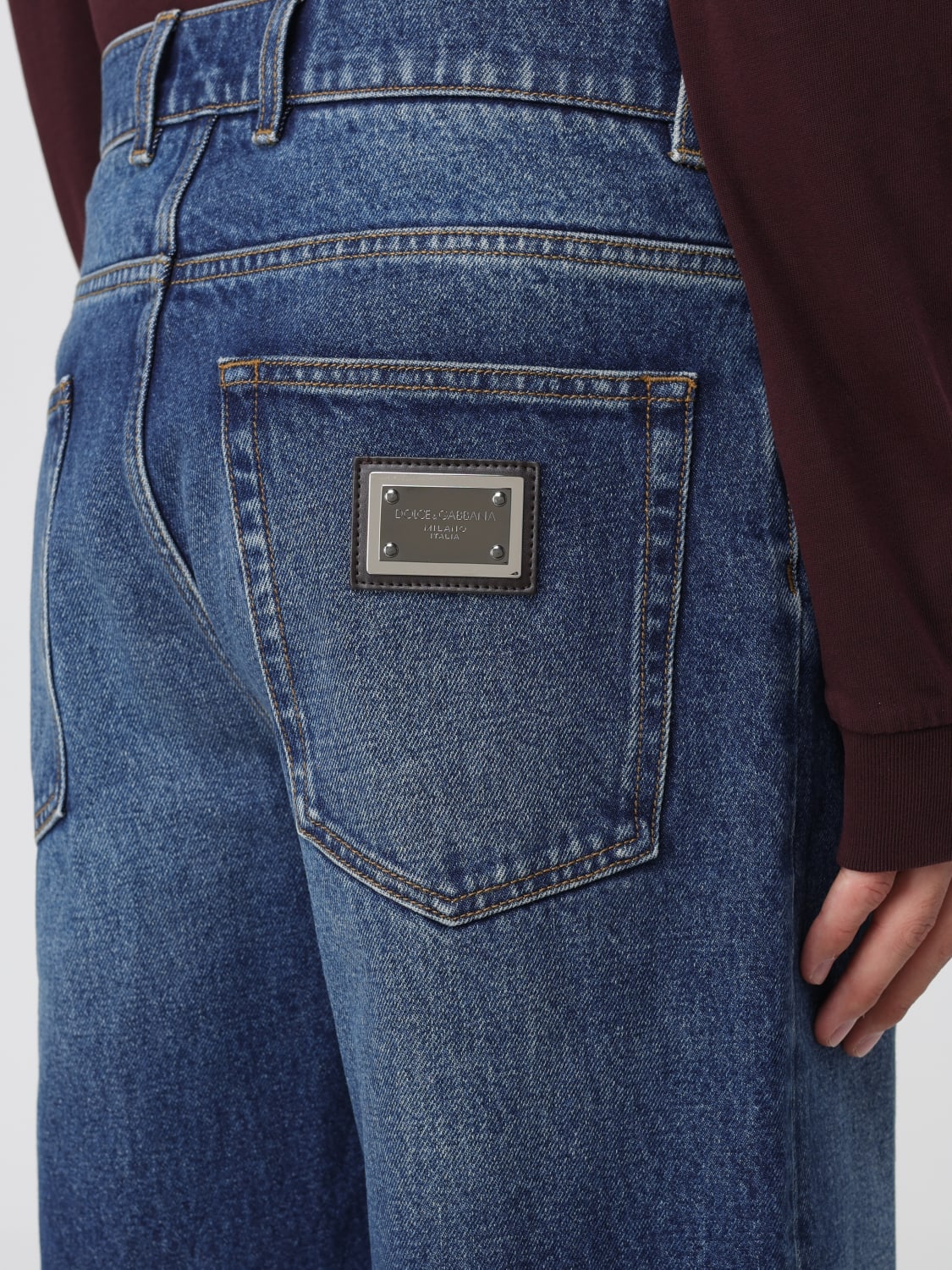 DOLCE & GABBANA JEANS: Jeans men Dolce & Gabbana, Denim - Img 5