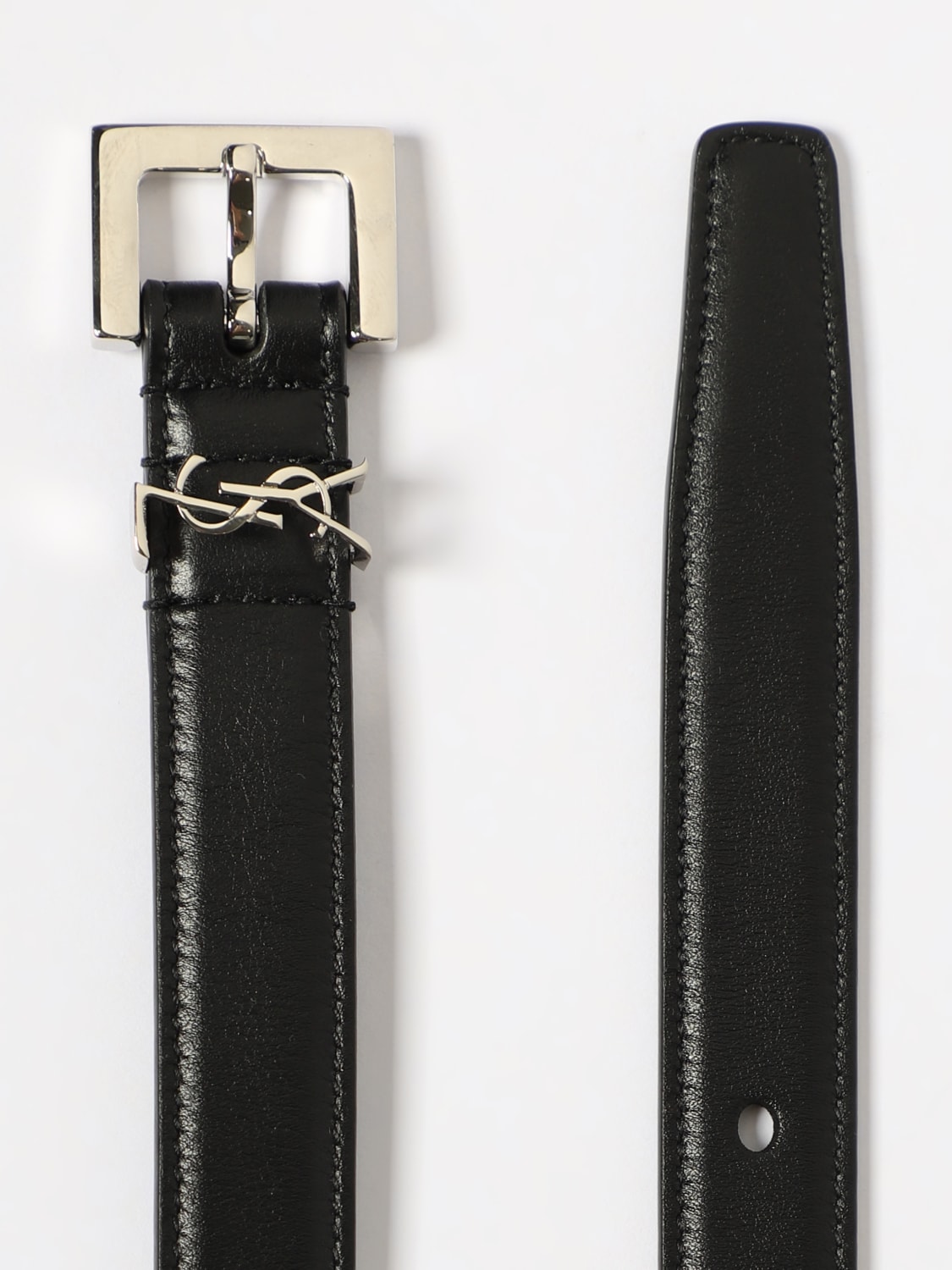 SAINT LAURENT BELT: Belt woman Saint Laurent, Black - Img 3