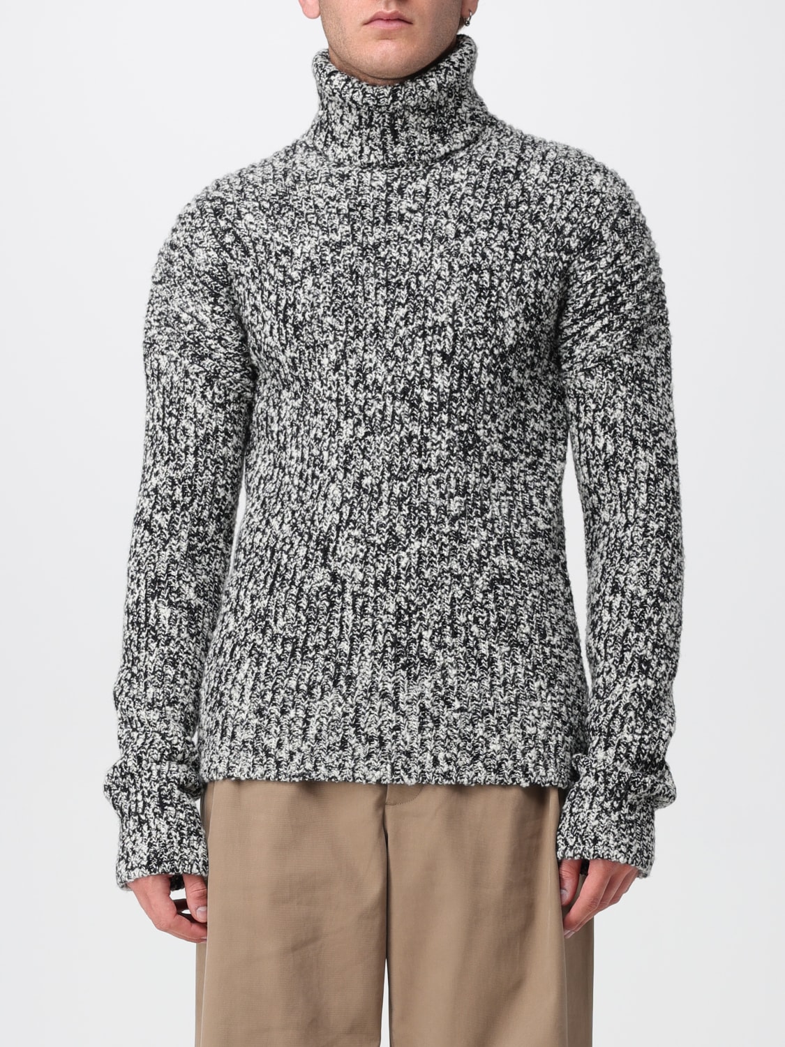 DOLCE & GABBANA SWEATER: Sweater men Dolce & Gabbana, White - Img 1