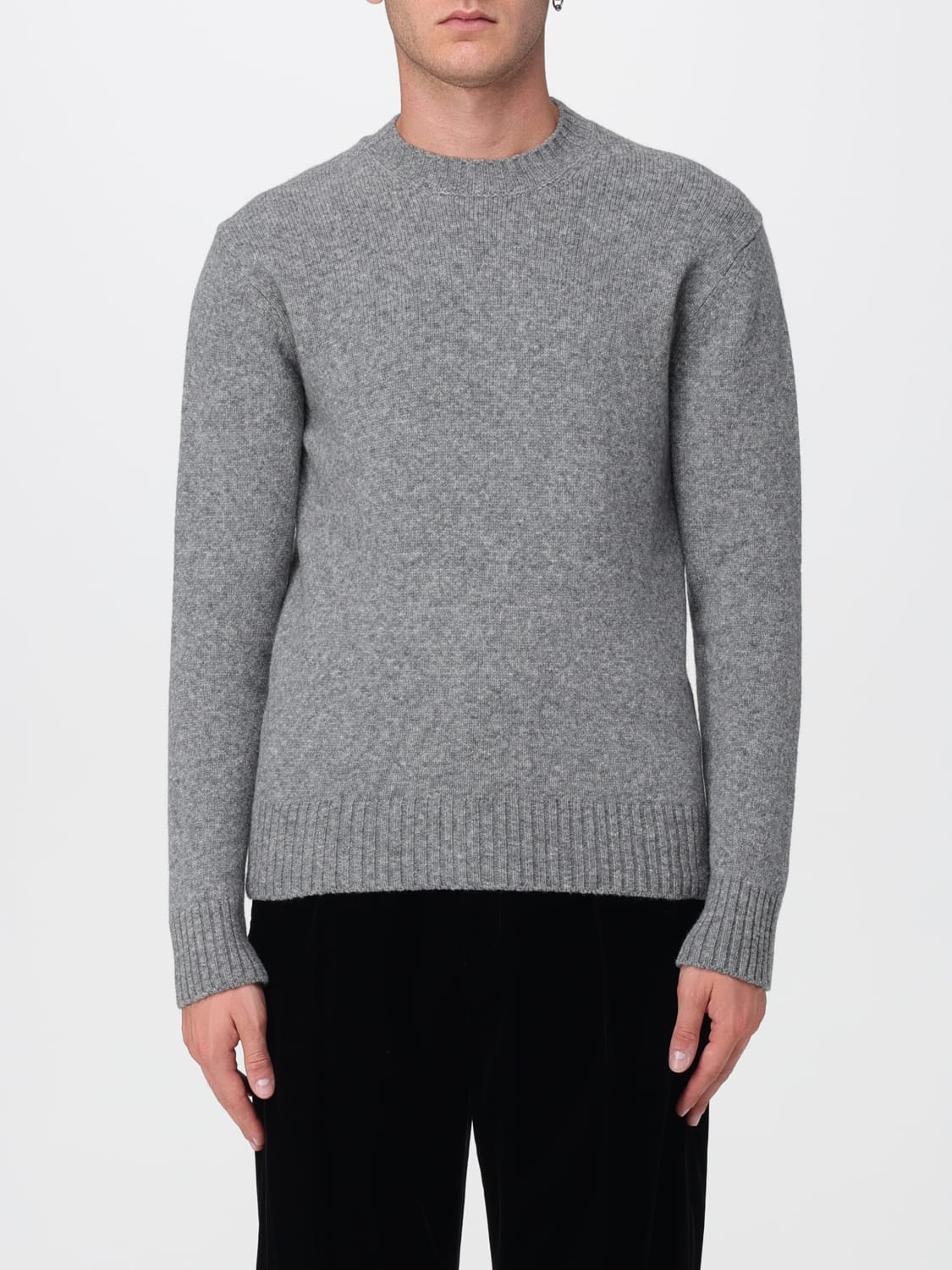 DOLCE & GABBANA SWEATER: Sweater men Dolce & Gabbana, Grey - Img 1