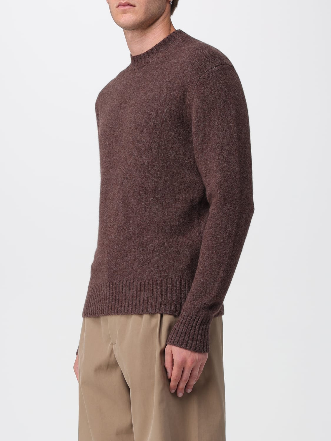 DOLCE & GABBANA SWEATER: Sweater men Dolce & Gabbana, Brown - Img 4