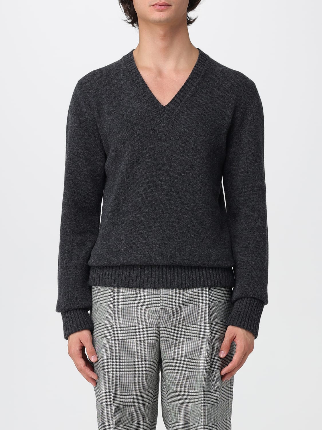 DOLCE & GABBANA SWEATER: Sweater men Dolce & Gabbana, Charcoal - Img 1