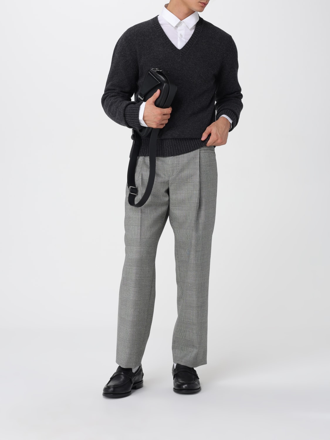 DOLCE & GABBANA SWEATER: Sweater men Dolce & Gabbana, Charcoal - Img 2