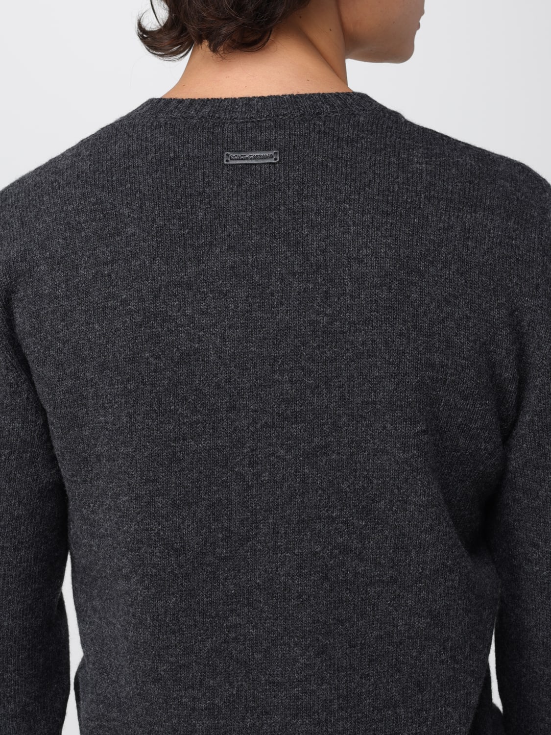DOLCE & GABBANA SWEATER: Sweater men Dolce & Gabbana, Charcoal - Img 5