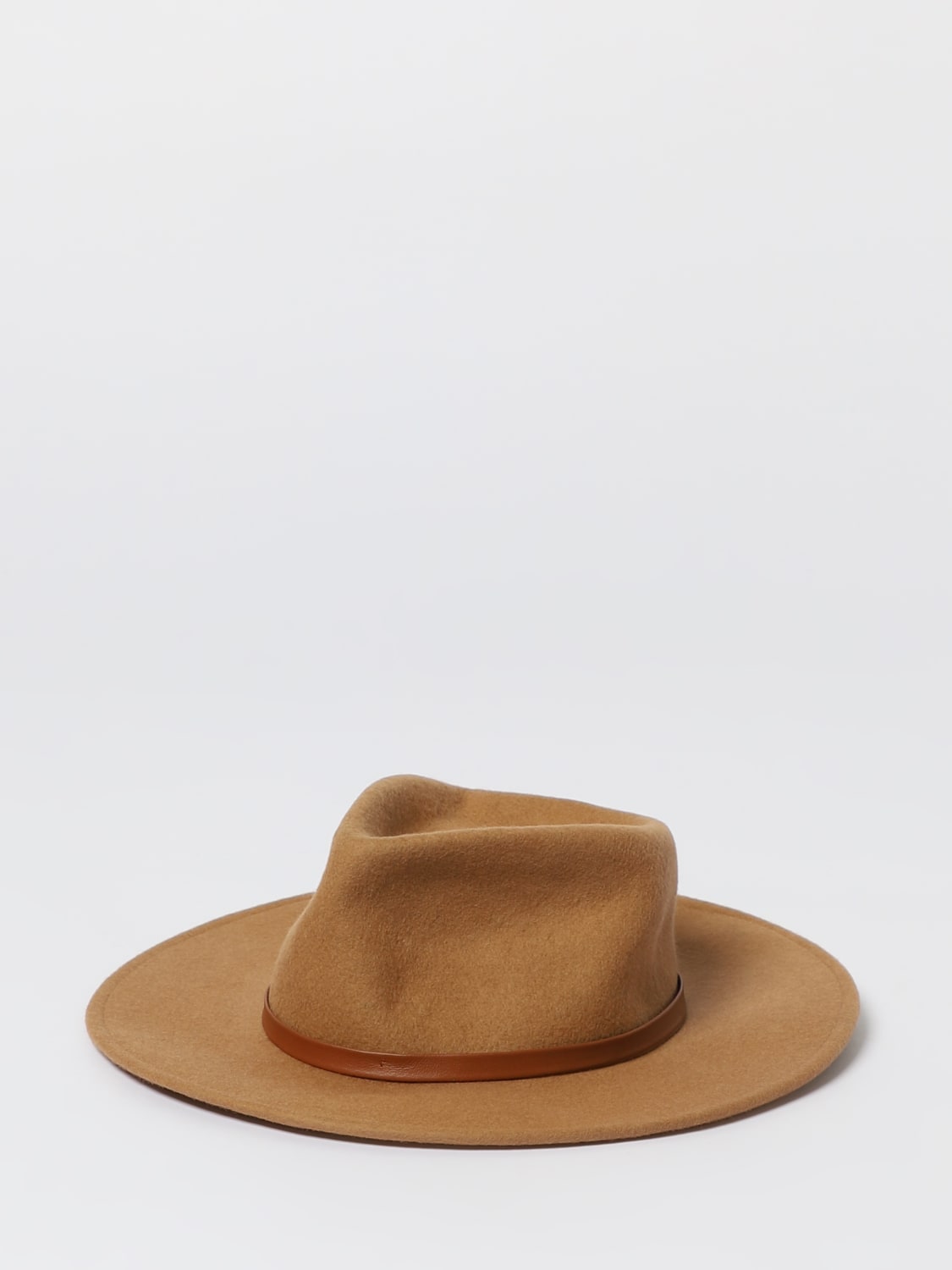 COCCINELLE HAT: Hat woman Coccinelle, Brown - Img 1