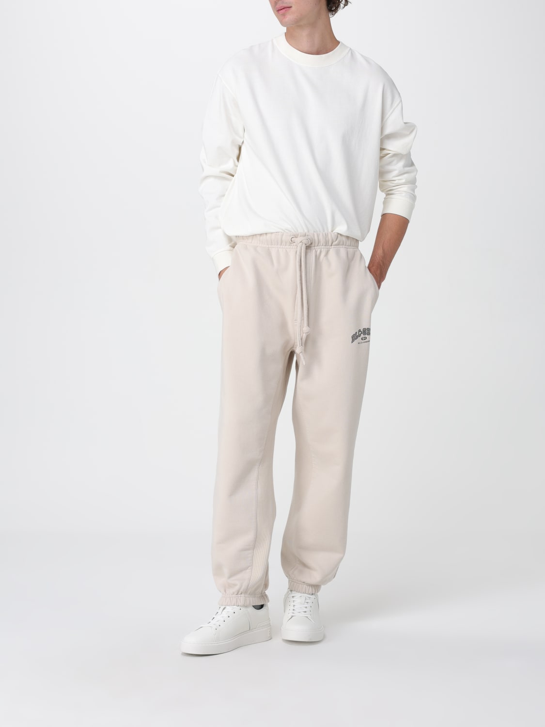 DOLCE & GABBANA PANTS: Pants men Dolce & Gabbana, Beige - Img 2