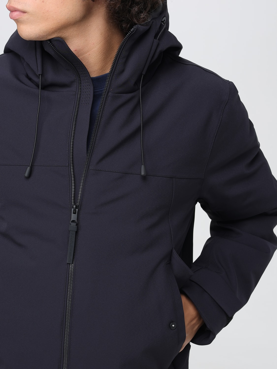 PEOPLE OF SHIBUYA JACKET: Blazer men People Of Shibuya, Blue - Img 4