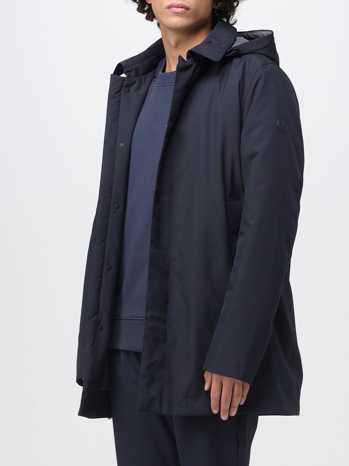 PEOPLE OF SHIBUYA COAT: Coat men People Of Shibuya, Blue - Img 3