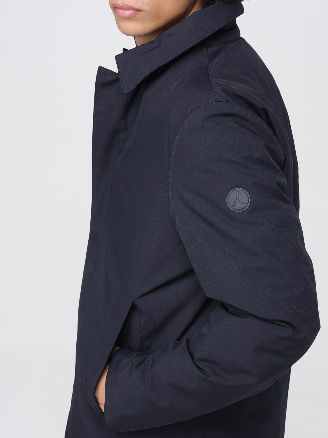 PEOPLE OF SHIBUYA COAT: Coat men People Of Shibuya, Blue - Img 4