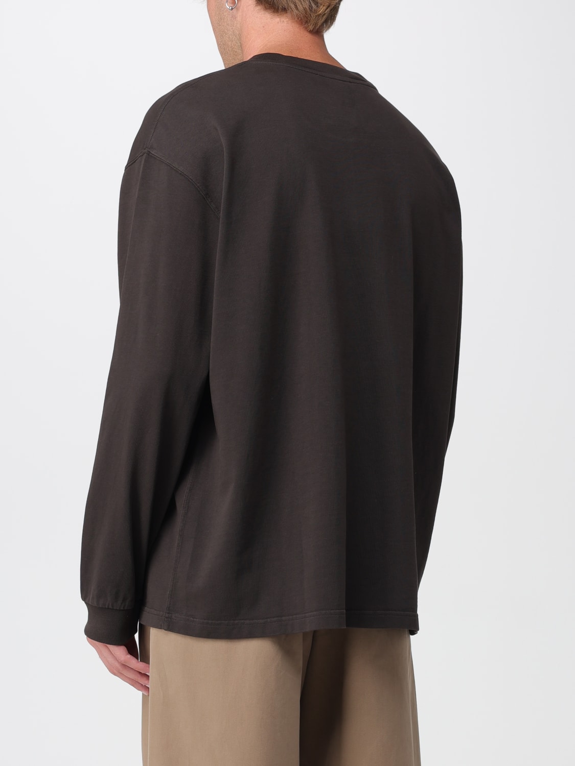 DOLCE & GABBANA T-SHIRT: Sweatshirt herren Dolce & Gabbana, Braun - Img 3