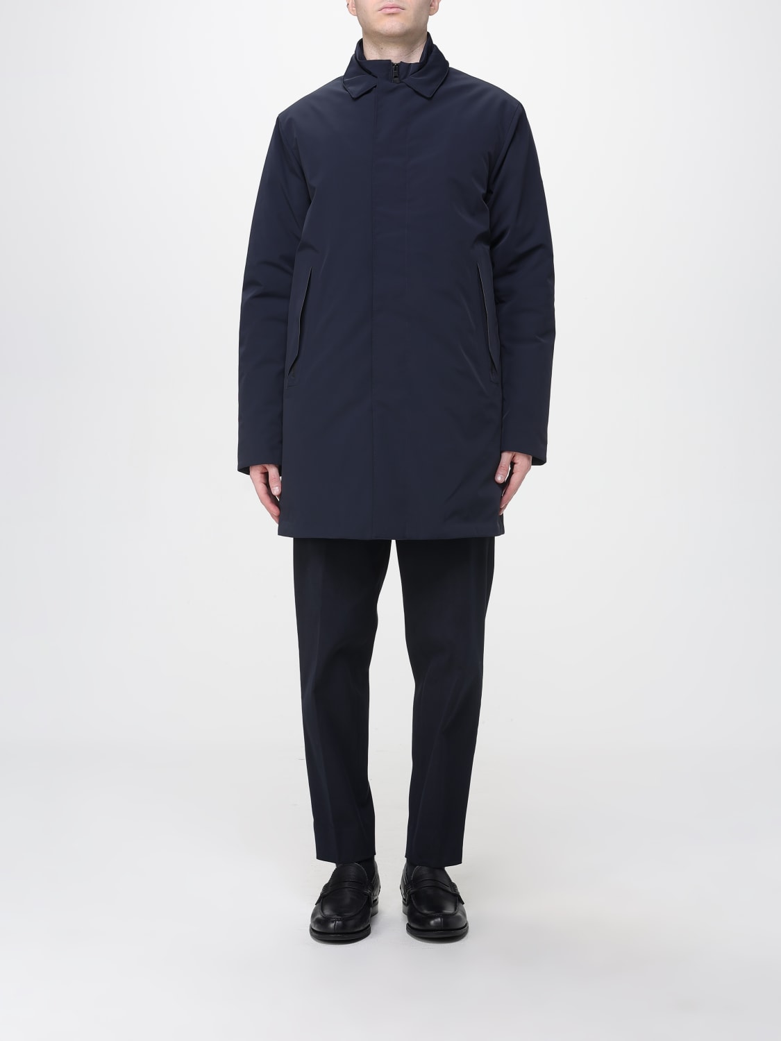 PEOPLE OF SHIBUYA ABRIGO: Americana hombre People Of Shibuya, Azul Oscuro - Img 1