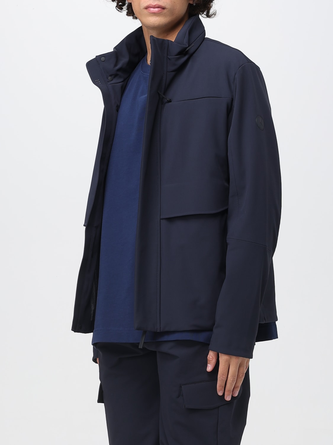 PEOPLE OF SHIBUYA 外套: 西服外套 男士 People Of Shibuya, 蓝色 - Img 3