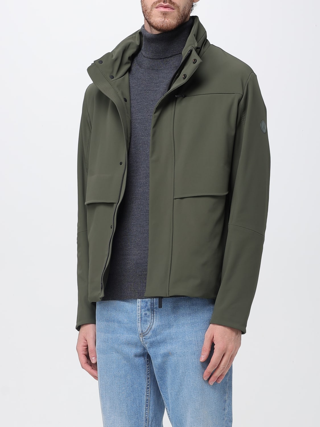 PEOPLE OF SHIBUYA JACKET: Blazer men People Of Shibuya, Green - Img 3