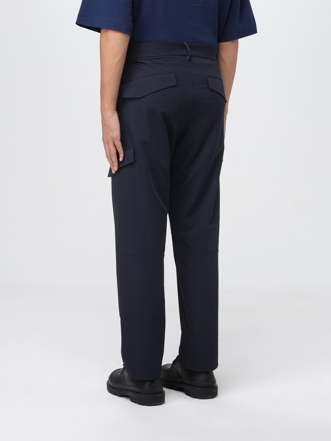 PEOPLE OF SHIBUYA PANTALONI: Pantalone cargo People Of Shibuya, Blue - Img 2