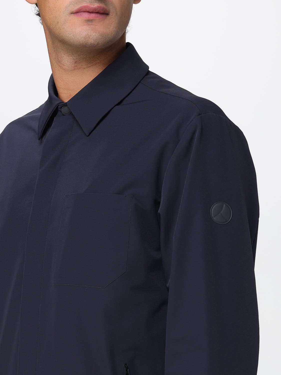 PEOPLE OF SHIBUYA JACKET: Shirt men People Of Shibuya, Blue - Img 3