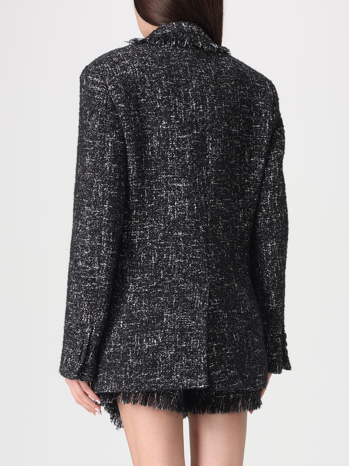 MSGM JACKET: Jacket woman MSGM, Black - Img 3