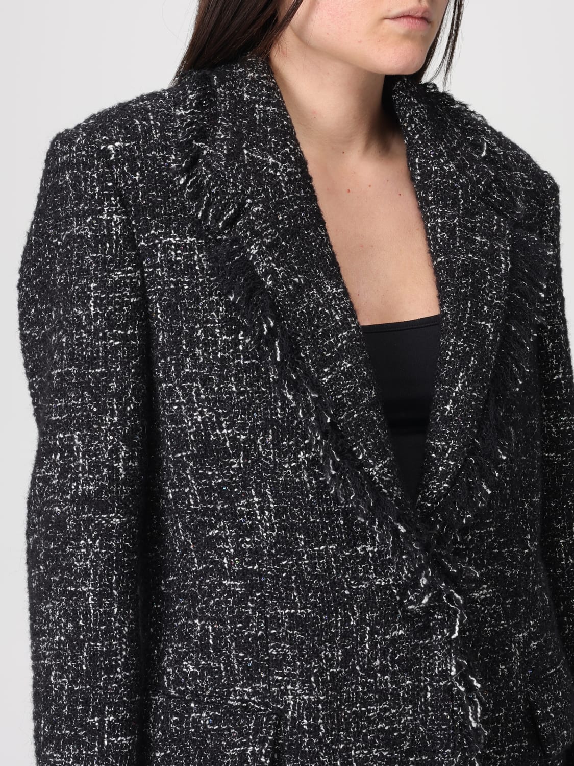 MSGM JACKET: Jacket woman MSGM, Black - Img 5