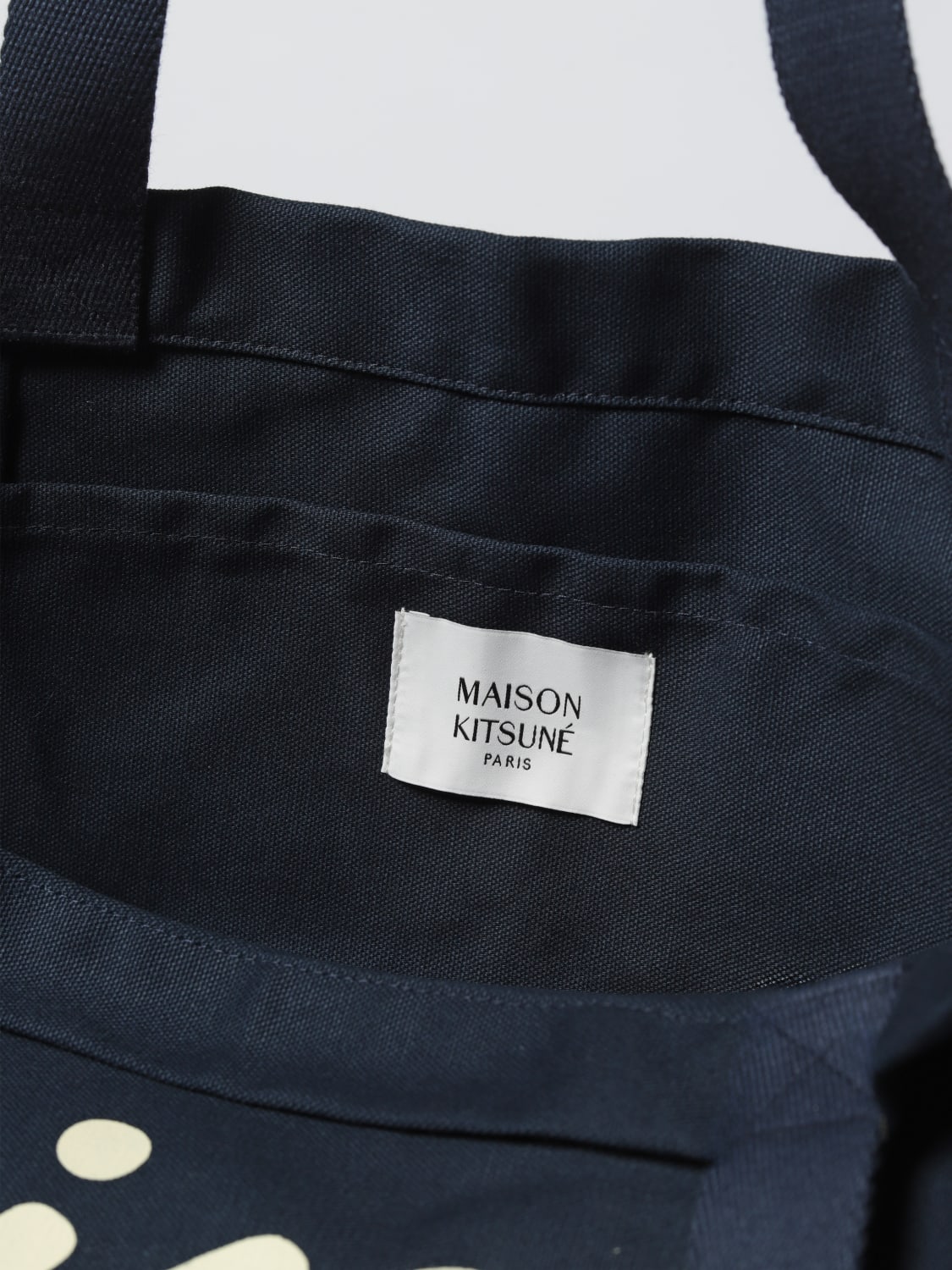 MAISON KITSUNÉ SHOULDER BAG: Bags men Maison KitsunÉ, Blue - Img 3