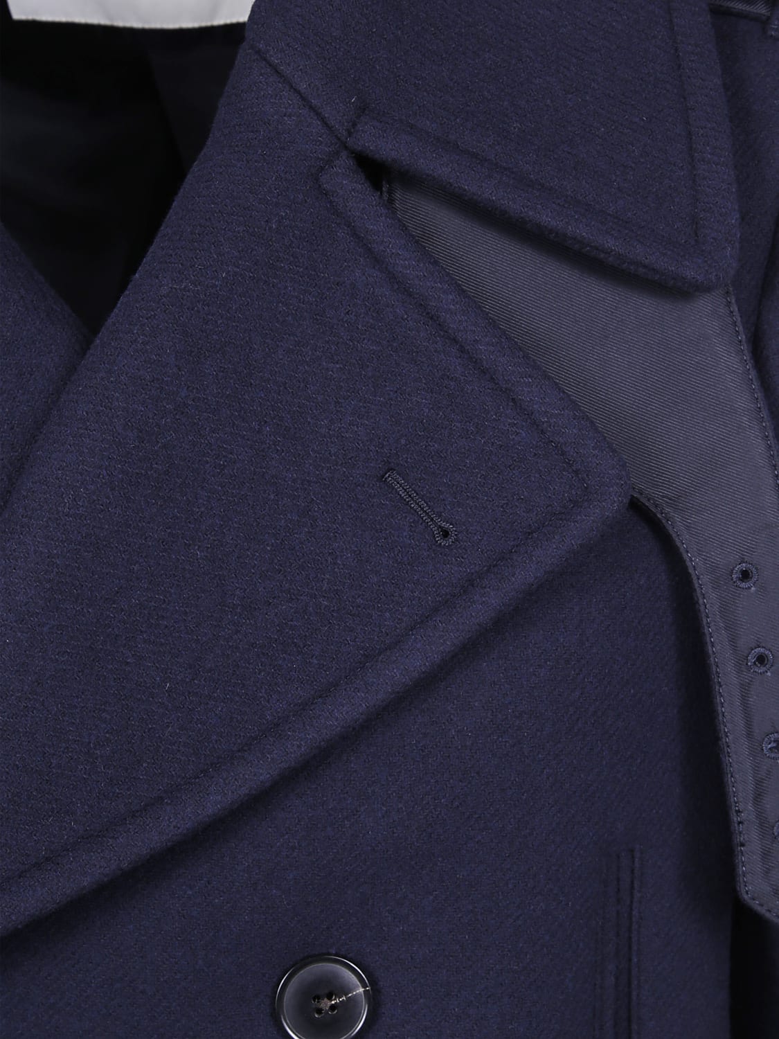 DRIES VAN NOTEN COAT: Coat men Dries Van Noten, Navy - Img 3