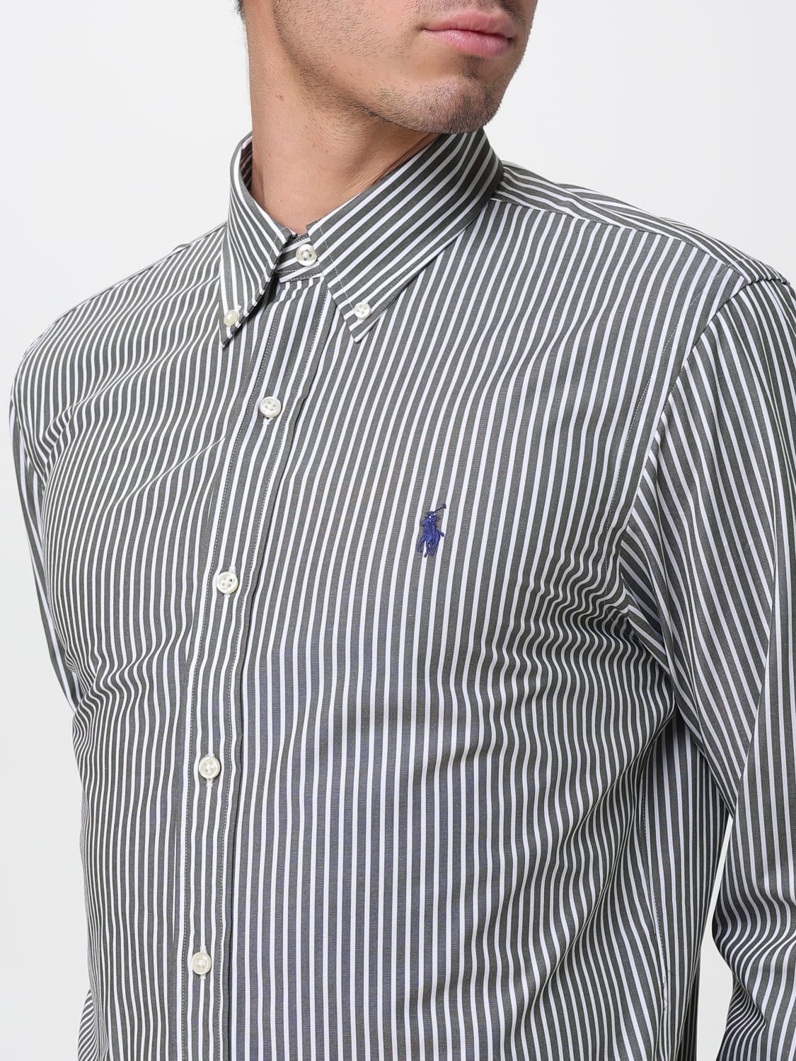 POLO RALPH LAUREN CAMISA: Camisa hombre Polo Ralph Lauren, Verde - Img 3