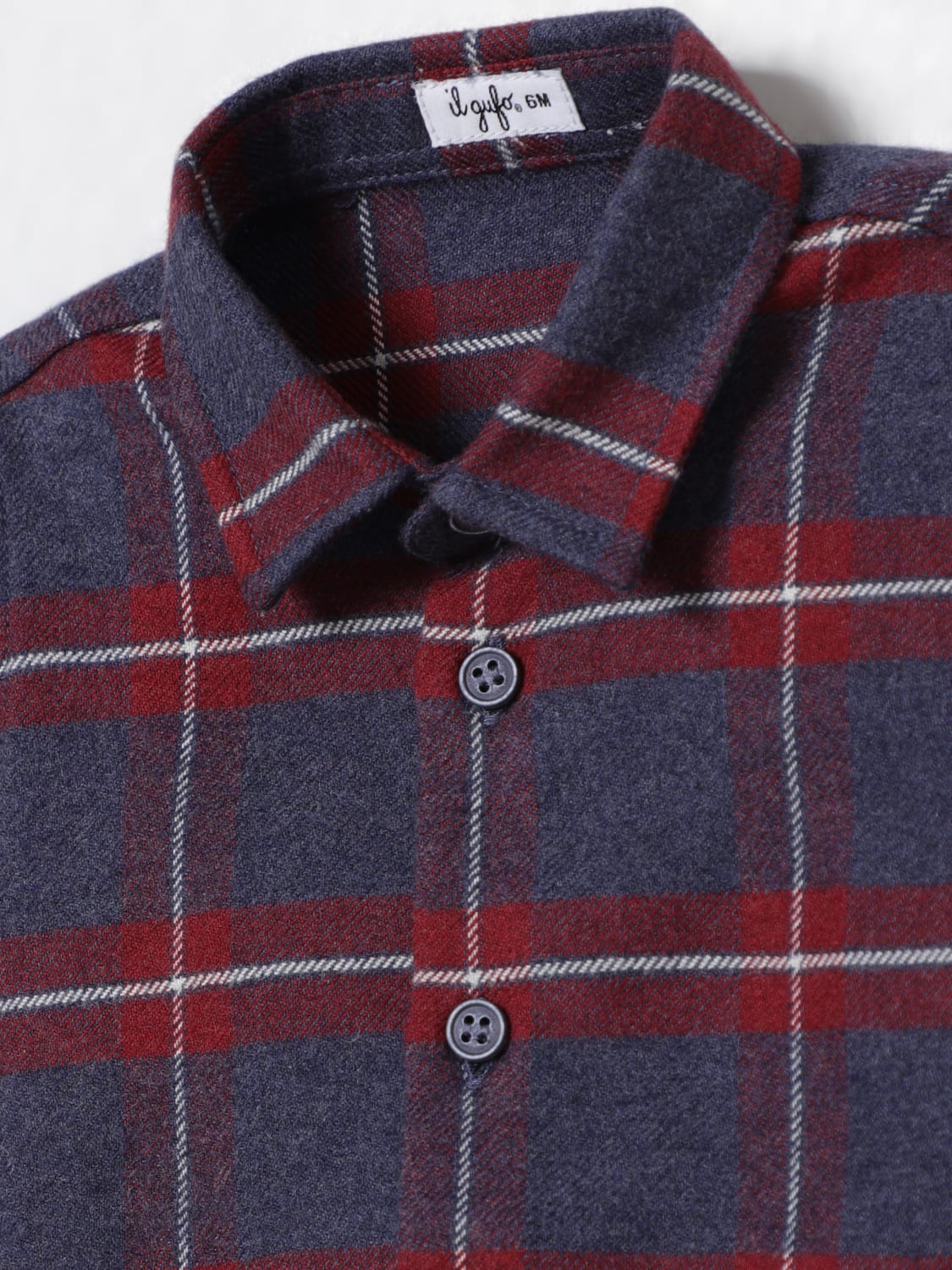 IL GUFO HEMD: Hemd kinder Il Gufo, Rot - Img 3