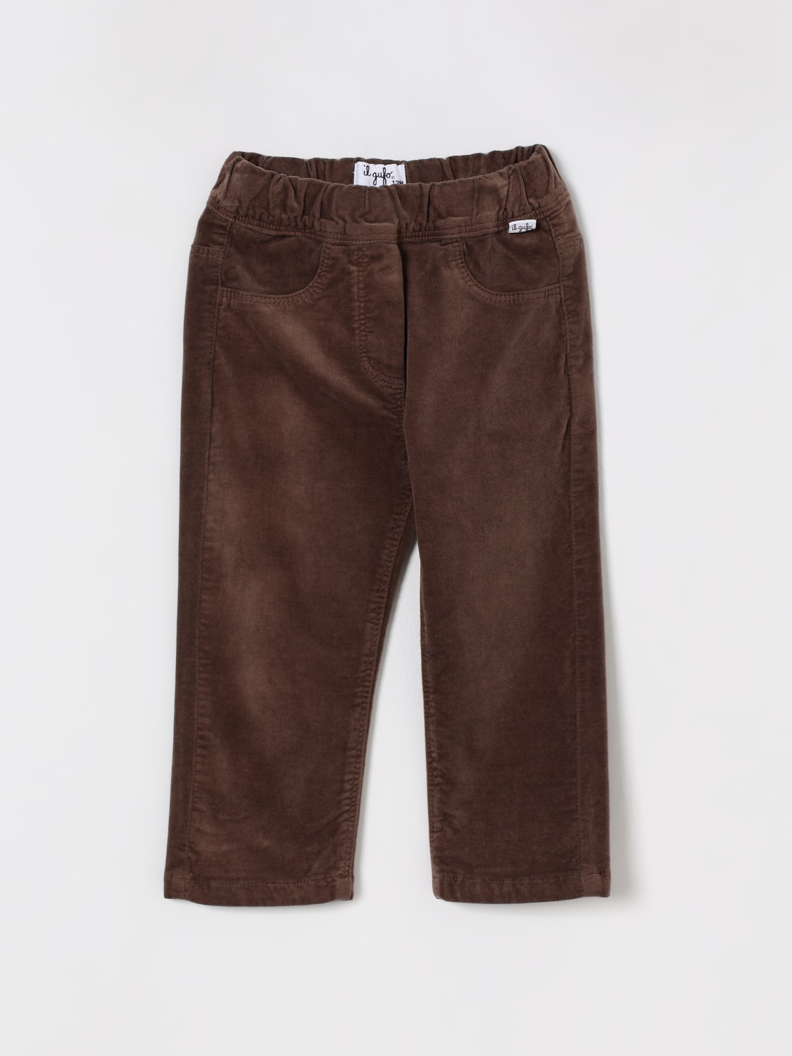 IL GUFO PANTS: Pants kids Il Gufo, Brown - Img 1